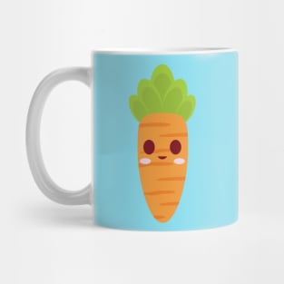 Cute Blushing Carrot Mug